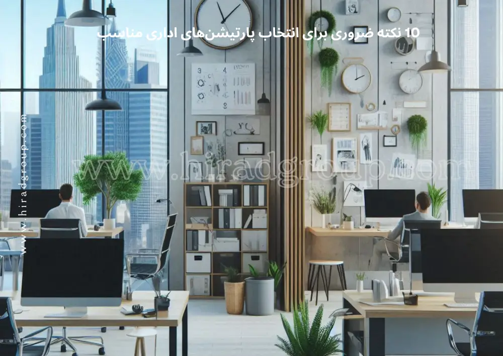 2 (5) 10 نکته ضروری برای انتخاب پارتیشنهای اداری مناسب